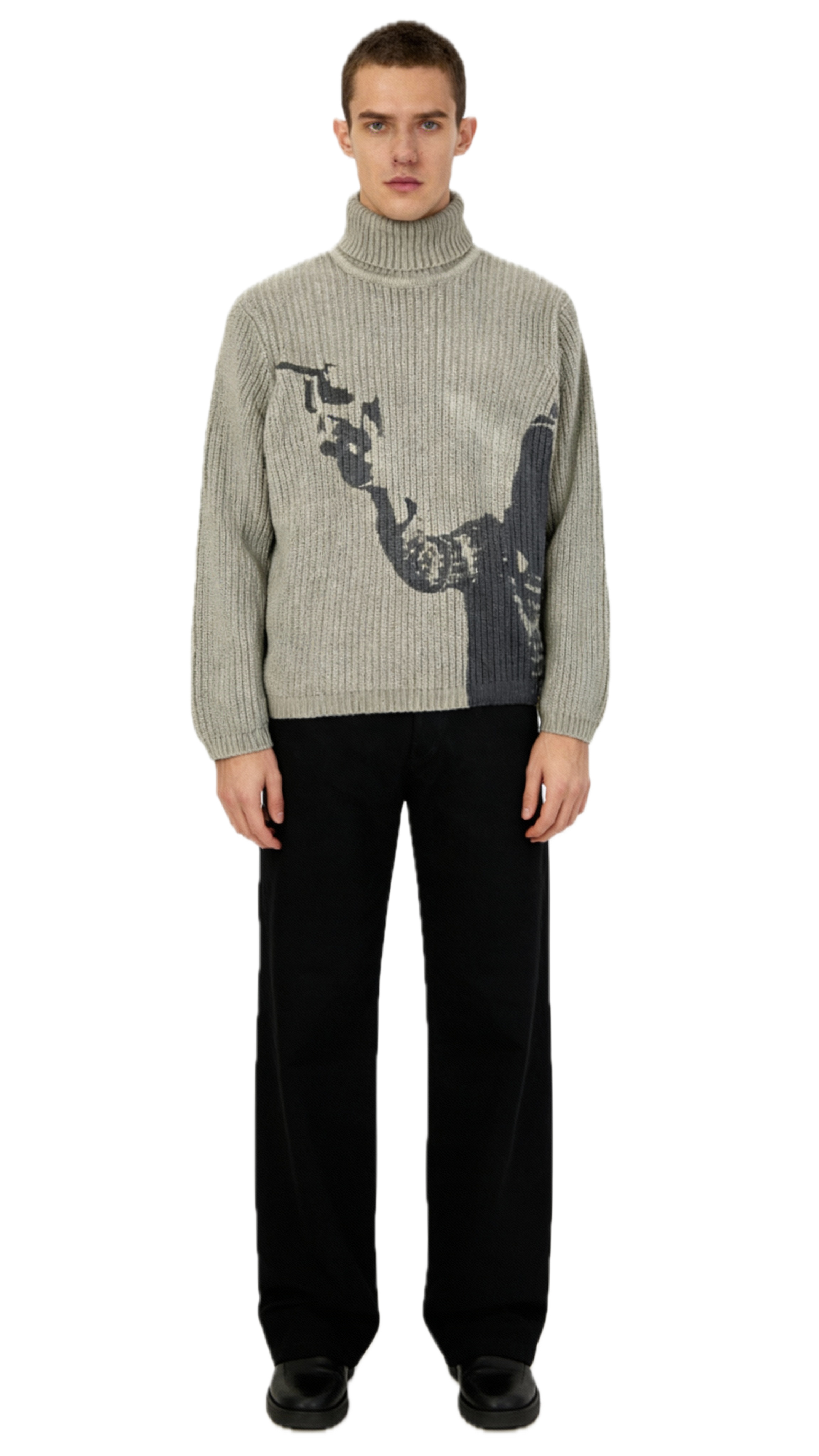 turtleneck Hrajuku Sweater