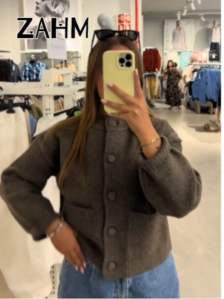 Cardigan O Neck F Jacket