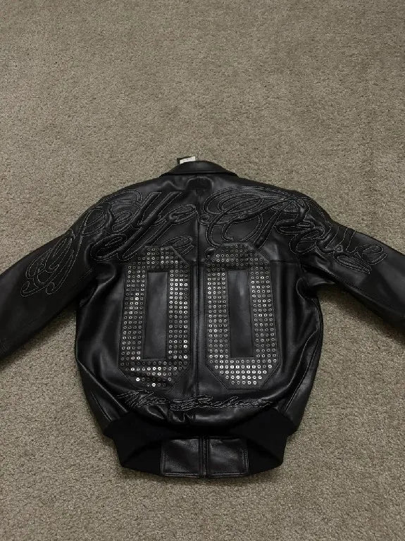 Y2K Retro Rivet Jacket