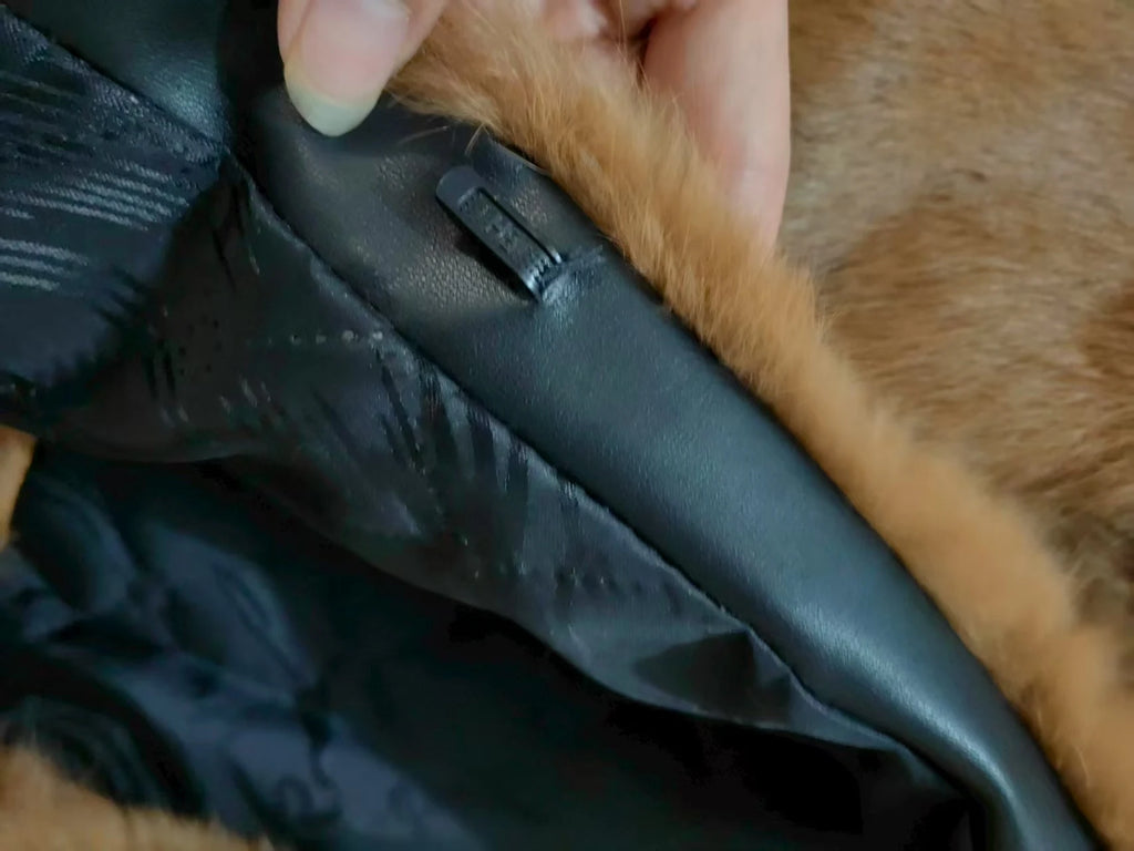 Real Rex Rabbit Fur Coat f