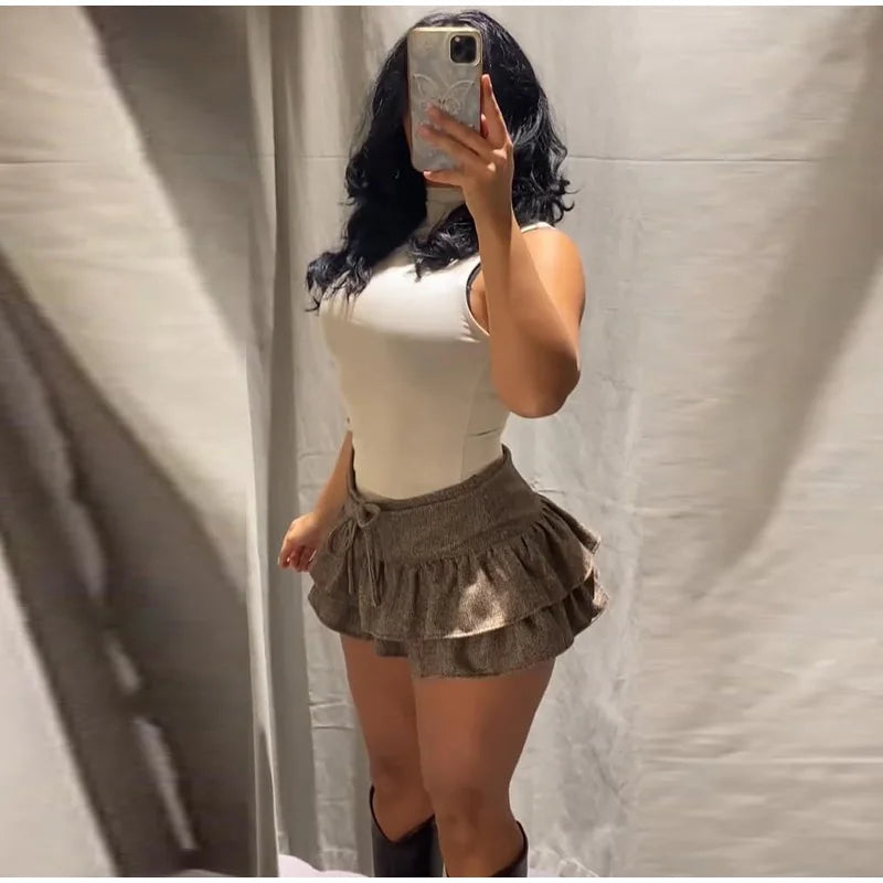 Twill Jacket Short Culottes