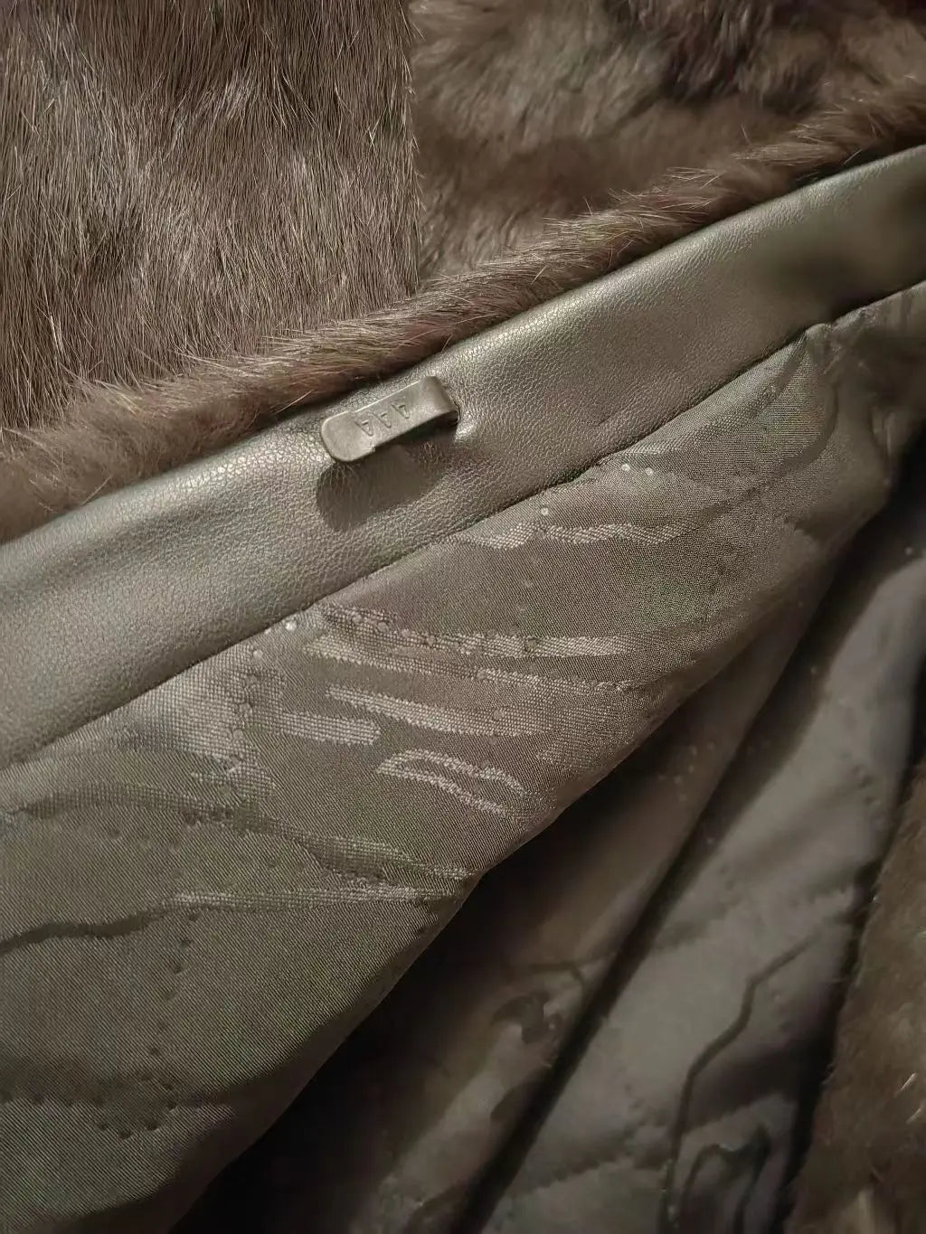 Real Rex Rabbit Fur Coat f