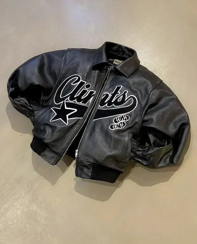 Y2K Retro Rivet Jacket