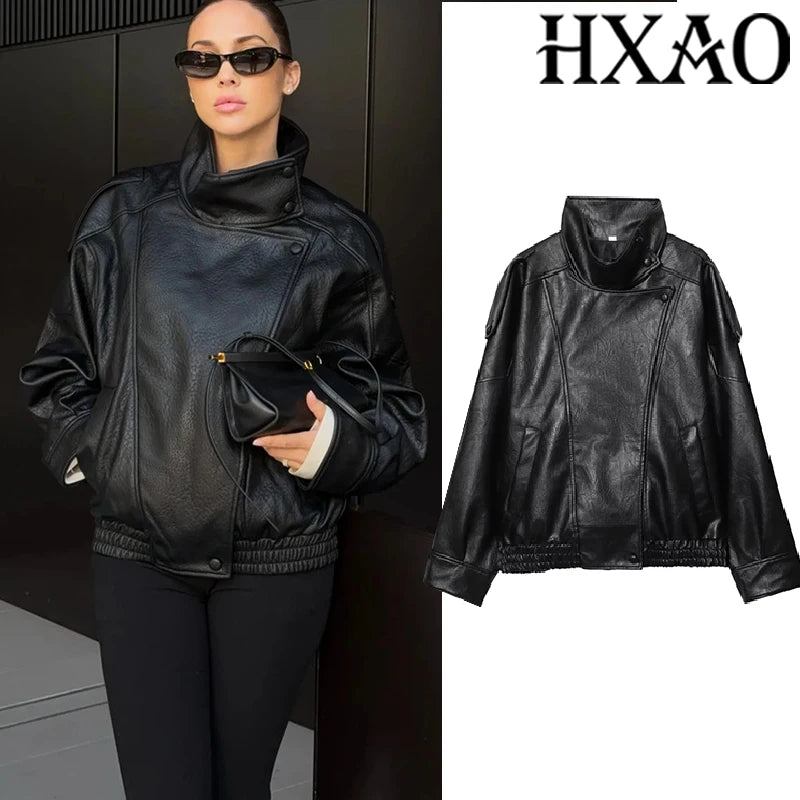 Hxoa Black Coat