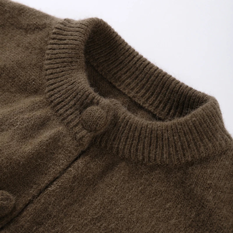 Cardigan O Neck F Jacket