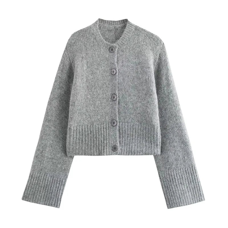Cardigan O Neck F Jacket
