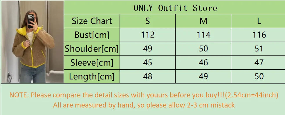 Contrasting Cardigan Jacket