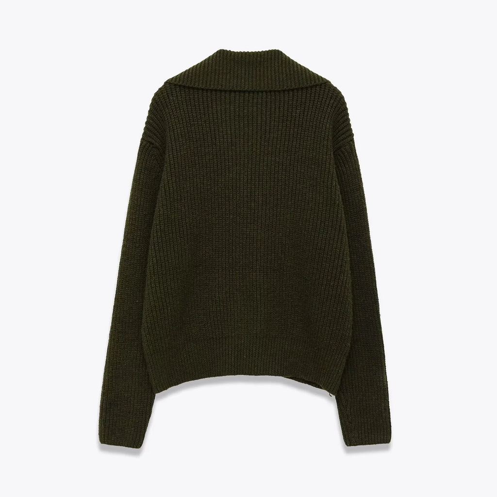 Versatile Collar Sweater