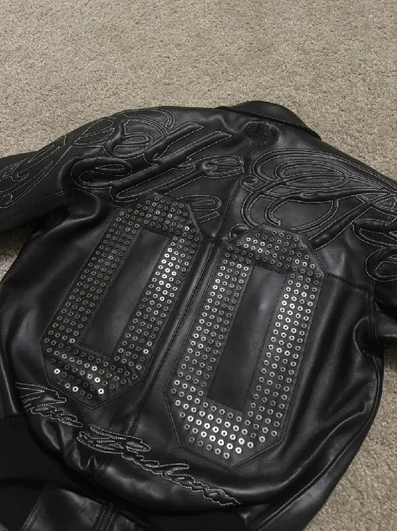 Y2K Retro Rivet Jacket