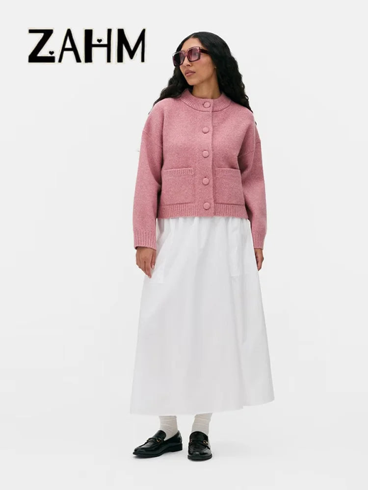 Cardigan O Neck F Jacket