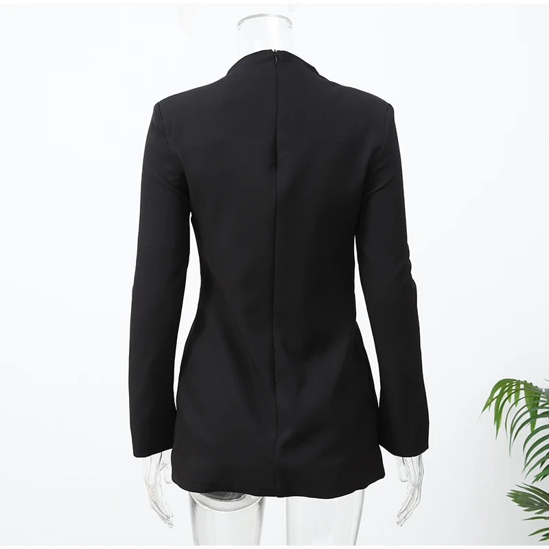 Black Hollow Out Mini