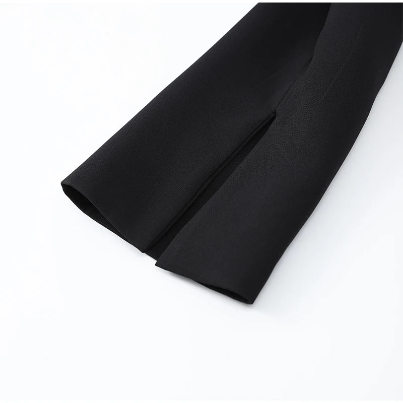 Black Hollow Out Mini