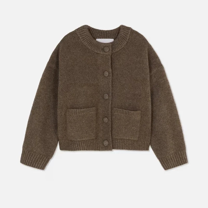 Cardigan O Neck F Jacket