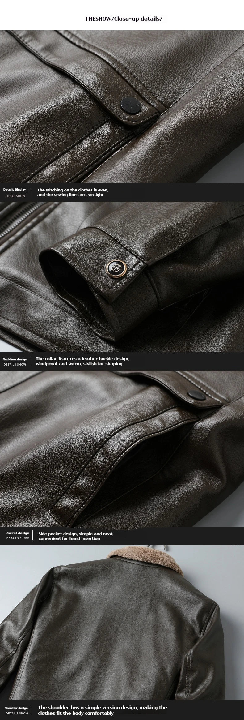 Retro Motorcycle Jacket 2