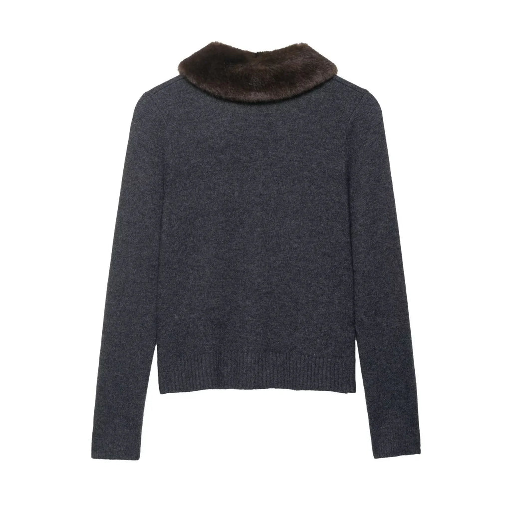 Women's Knitted Cardigans Coat