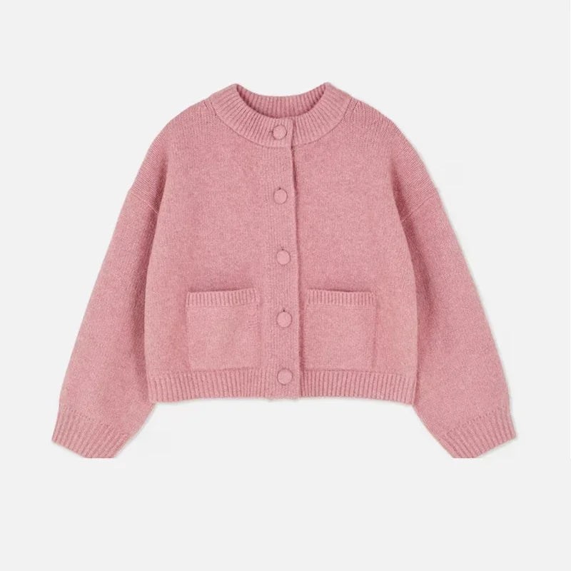 Cardigan O Neck F Jacket