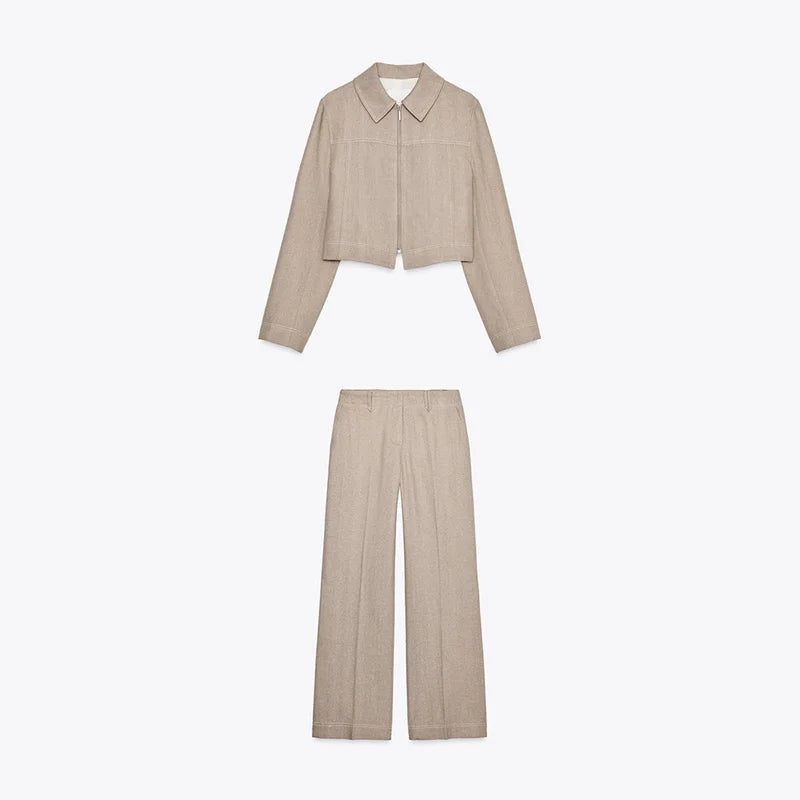 Sleeve Pleated Jacket