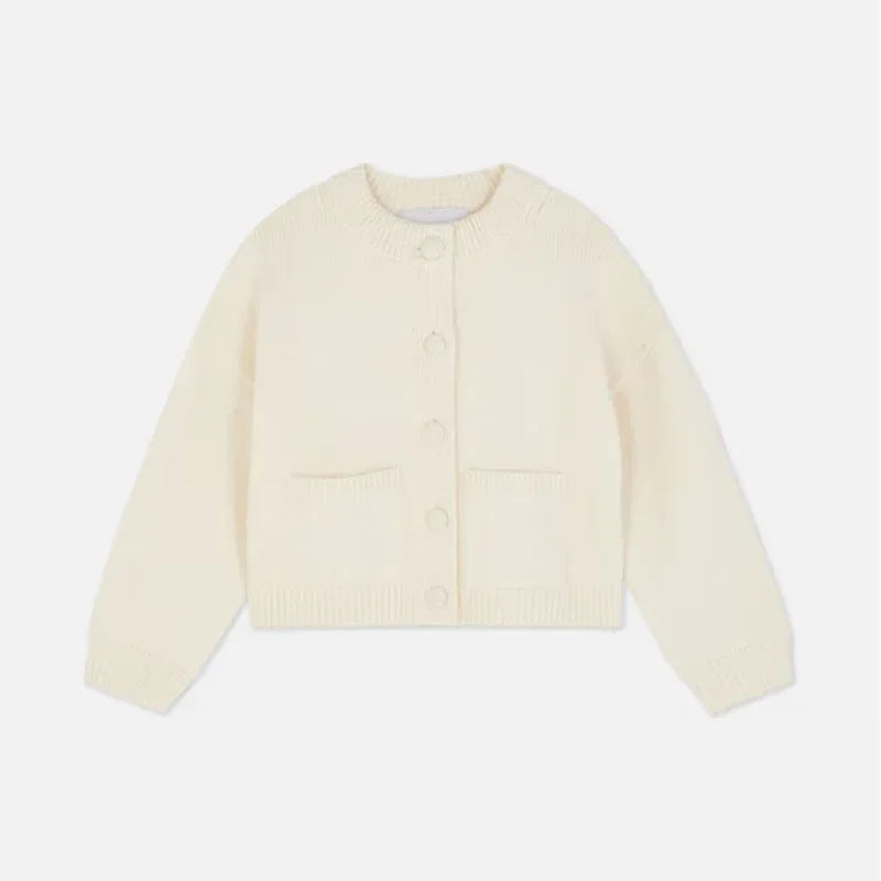 Cardigan O Neck F Jacket