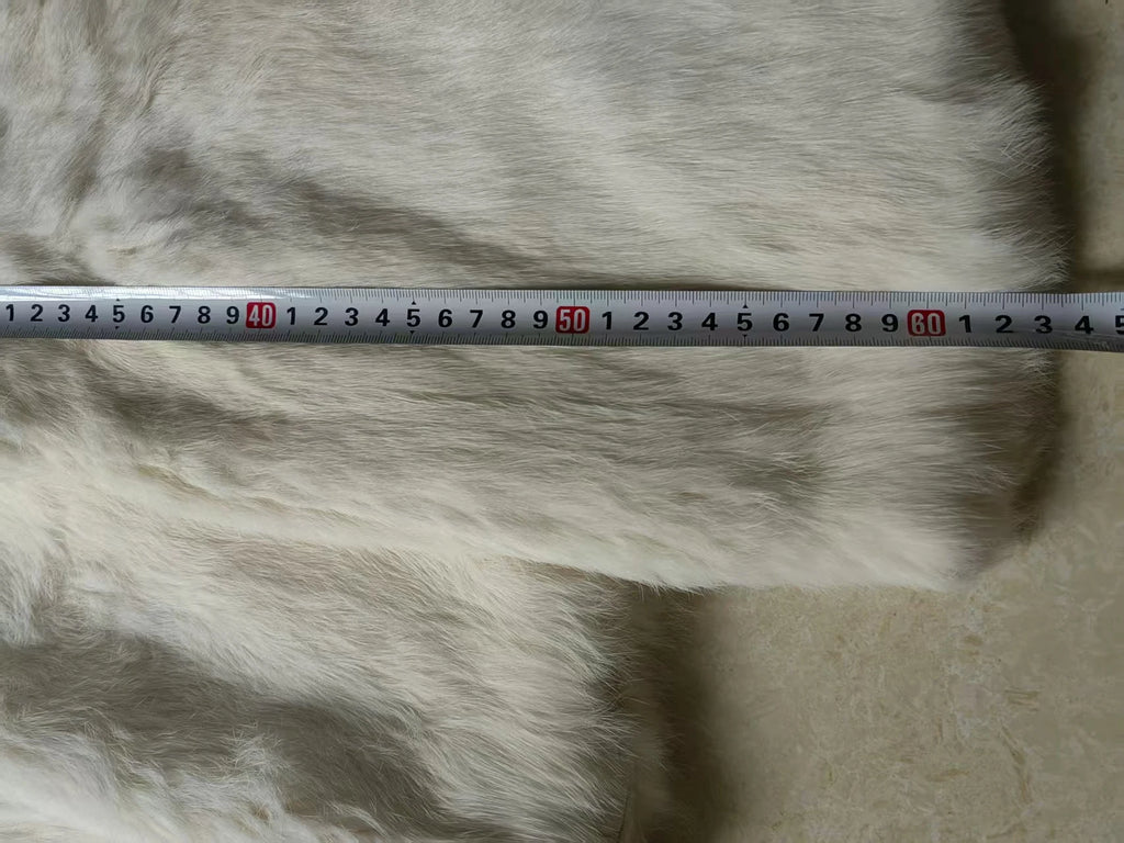 Real Rex Rabbit Fur Coat f