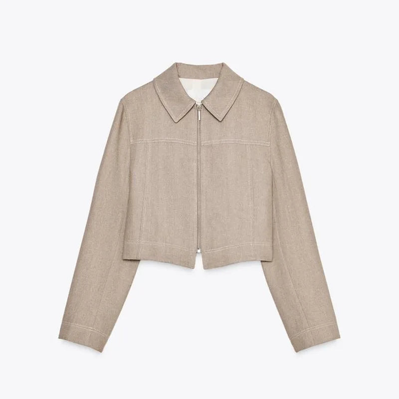 Sleeve Pleated Jacket