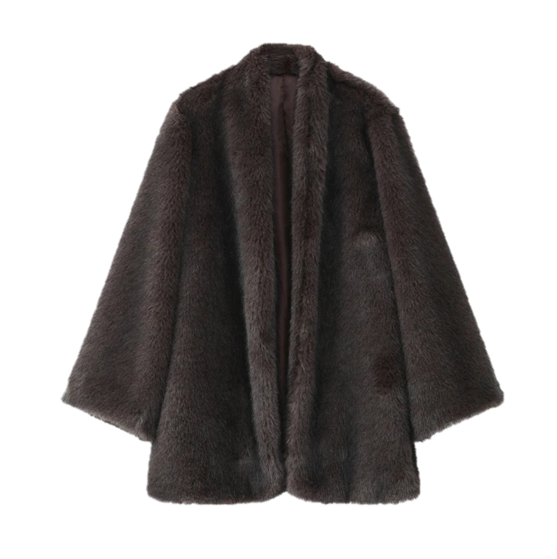 Brown Medium-length Fur Coat