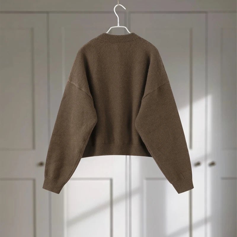 Cardigan O Neck F Jacket