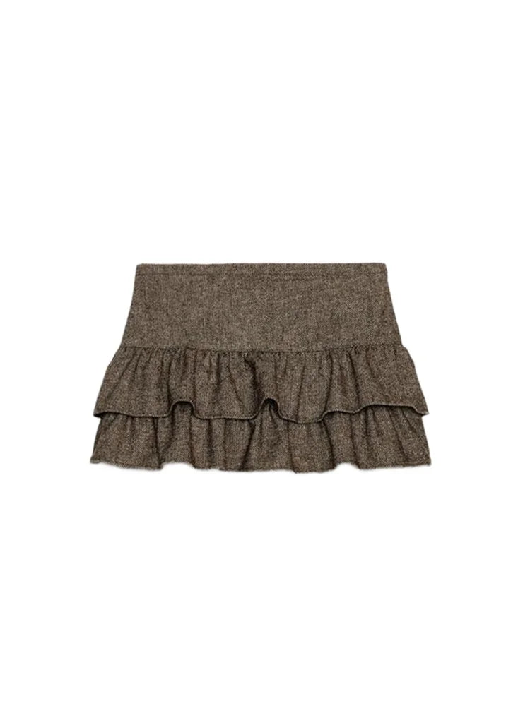 Twill Jacket Short Culottes