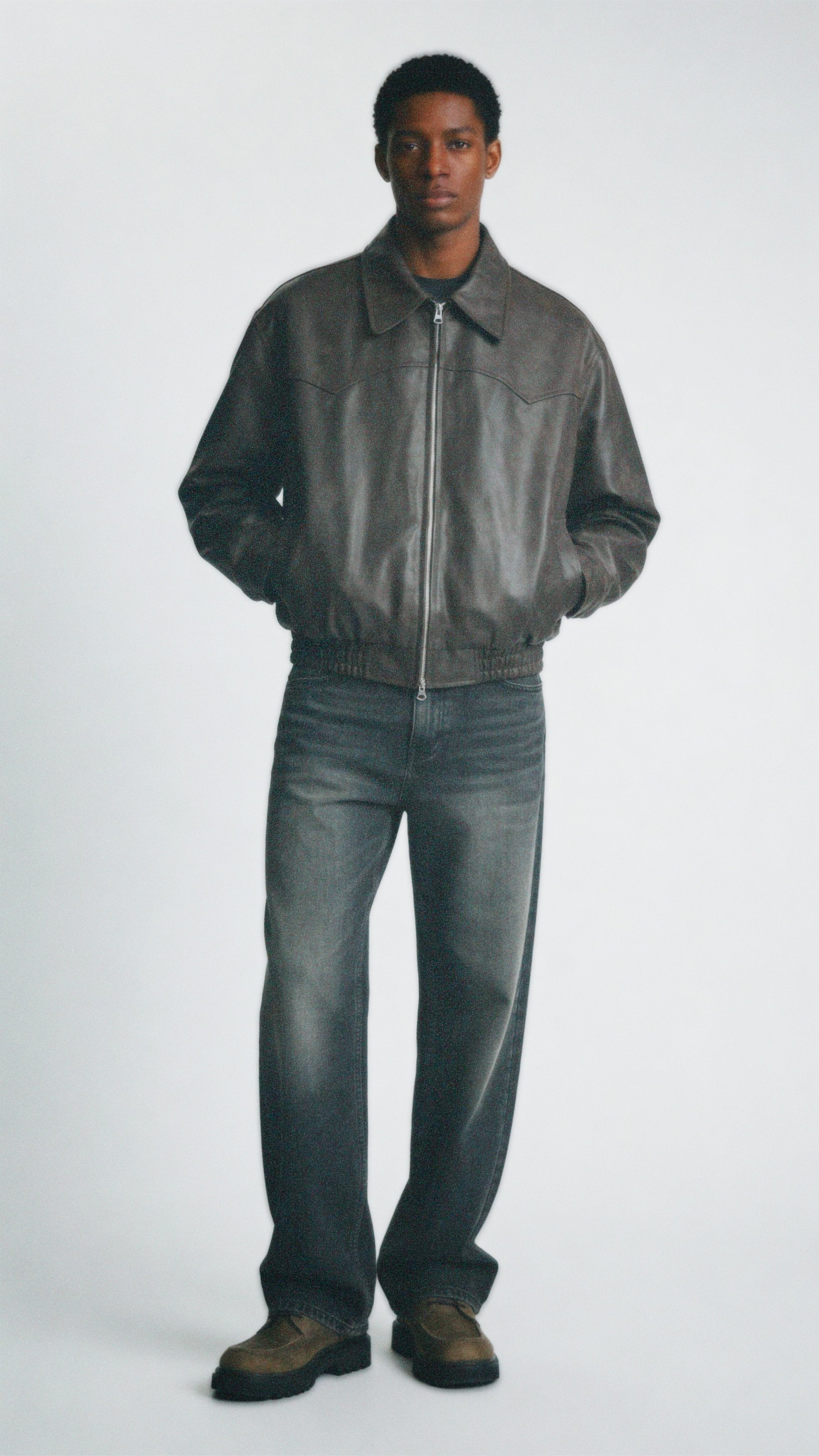 Teddy Calfskin Jacket 