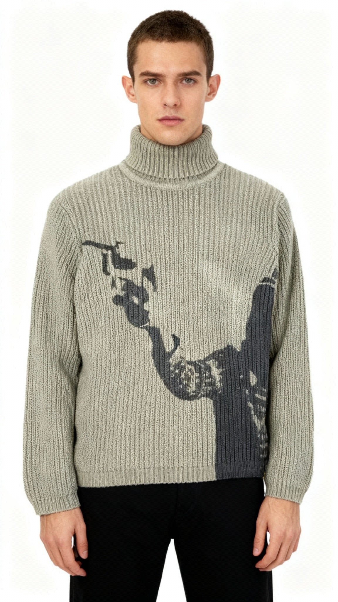 turtleneck Hrajuku Sweater