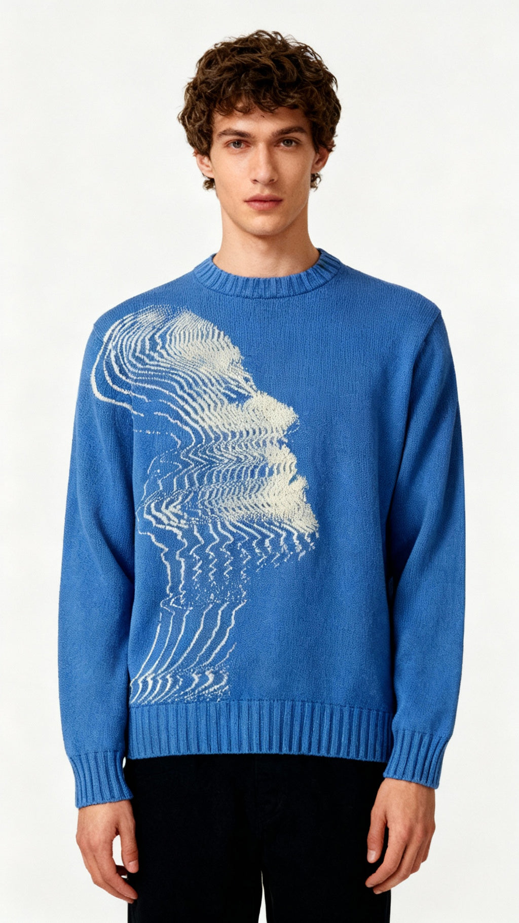 O-neck Gothic Sweater